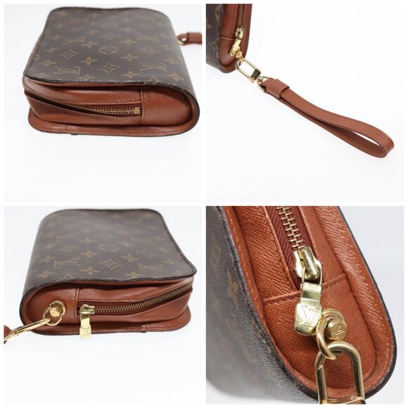 LOUIS VUITTON Monogram Orsay Clutch Bag M51790 LV Auth 90056 - Picture 16 of 16
